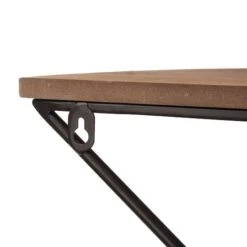 Glitzhome® Farmhouse Metal & Wooden Triangle Floating Shelf Set -Michaels Decor Sale D238284S 7