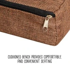 Honey Can Do Deep Espresso Entryway Bench With Storage Shelves -Michaels Decor Sale D238837S 2