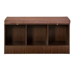 Honey Can Do Deep Espresso Entryway Bench With Storage Shelves -Michaels Decor Sale D238837S 6