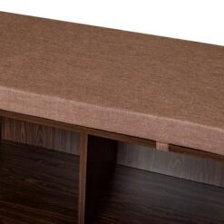 Honey Can Do Deep Espresso Entryway Bench With Storage Shelves -Michaels Decor Sale D238837S 7