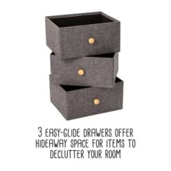 Honey Can Do 3 Drawer Fabric Storage Organizer -Michaels Decor Sale D238847S 2