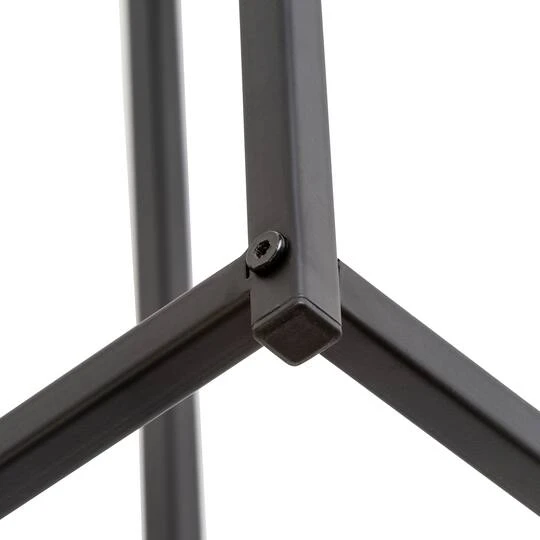 Honey Can Do Square Black Side Tables Set 12 Honey Can Do Square Black Side Tables Set - Image 10