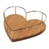 9" Heart Shaped Tray With Wooden Base -Michaels Decor Sale D266083S 1