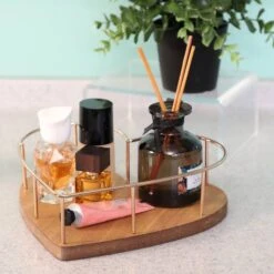 9" Heart Shaped Tray With Wooden Base -Michaels Decor Sale D266083S 5