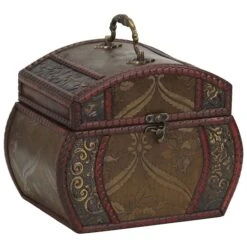 Brown Decorative Chests Set -Michaels Decor Sale D293003S 4