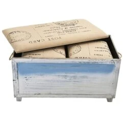 Ocean Breeze Storage Boxes, Bench And Seating Set -Michaels Decor Sale D293131S 14