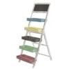 5-Tier Colorful Farmhouse Stand With Chalkboard -Michaels Decor Sale D293135S 1