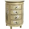 4-Drawer Antique Accessory Table With Calla Lily Floral Art -Michaels Decor Sale D293137S 11