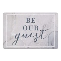 Be Our Guest Floor Mat