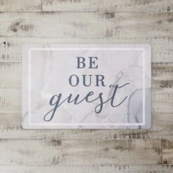 Be Our Guest Floor Mat -Michaels Decor Sale D294849S 2