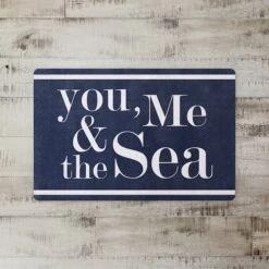 You, Me & The Sea Floor Mat -Michaels Decor Sale D294904S 2