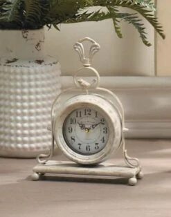 12.5" Vintage Tabletop Clock -Michaels Decor Sale D296736S 2