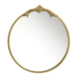 28" Ornate Gold Wall Mirror -Michaels Decor Sale D296852S 1 1