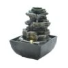 7" Tiered Rock Formation LED Tabletop Fountain -Michaels Decor Sale D296911S 1