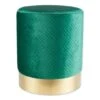16.5" Green Velvet Stool -Michaels Decor Sale D297134S 1