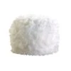 12" Fuzzy White Ottoman Pouf -Michaels Decor Sale D297148S 11