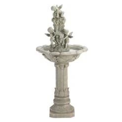 42" Playful Cherubs Fountain