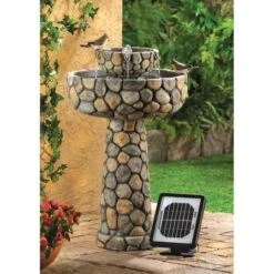 25" Wishing Well Solar Water Fountain -Michaels Decor Sale D298825S 3