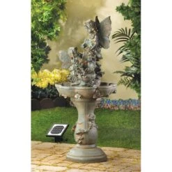 41.5" Fairy Solar Water Fountain -Michaels Decor Sale D298830S 2