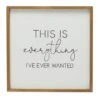 Hello Honey® Everything I Ever Wanted Wood Framed Wall Décor -Michaels Decor Sale D302234S 1