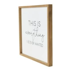 Hello Honey® Everything I Ever Wanted Wood Framed Wall Décor -Michaels Decor Sale D302234S 2