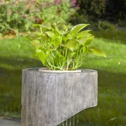 Glitzhome® 3.5ft. Curving Shaped Outdoor LED Fountain Gray 16 Glitzhome® 3.5ft. Curving Shaped Outdoor LED Fountain Gray -Michaels Decor Sale D303613S 5