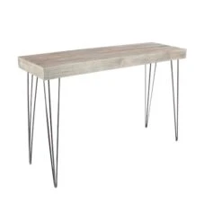 47" Brown Modern Wood Console Table 14 47" Brown Modern Wood Console Table -Michaels Decor Sale D305008S 2