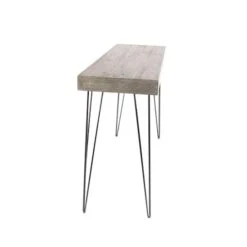 47" Brown Modern Wood Console Table 20 47" Brown Modern Wood Console Table -Michaels Decor Sale D305008S 3