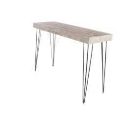 47" Brown Modern Wood Console Table 16 47" Brown Modern Wood Console Table -Michaels Decor Sale D305008S 4