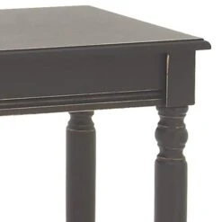 32" Black Traditional Wooden Console Table 11 32" Black Traditional Wooden Console Table -Michaels Decor Sale D305036S 3