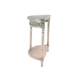 36" Beige Farmhouse Metal Console Table -Michaels Decor Sale D305093S 3