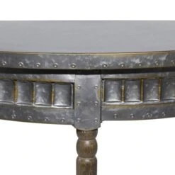 36" Beige Farmhouse Metal Console Table -Michaels Decor Sale D305093S 6