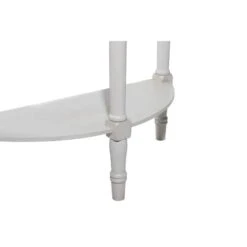 32" Light Gray Traditional Wooden Console Table 13 32" Light Gray Traditional Wooden Console Table -Michaels Decor Sale D305104S 5