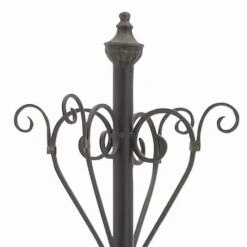 74" Black Metal Traditional Coat Rack -Michaels Decor Sale D305210S 3