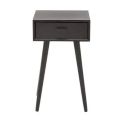 28" Black Pine Modern Accent Table -Michaels Decor Sale D305228S 1 1