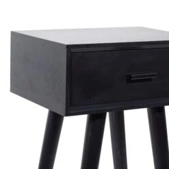 28" Black Pine Modern Accent Table -Michaels Decor Sale D305228S 5