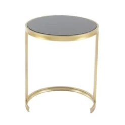 Contemporary Metal Accent Table Set Gold 14 Contemporary Metal Accent Table Set Gold -Michaels Decor Sale D305269S 2