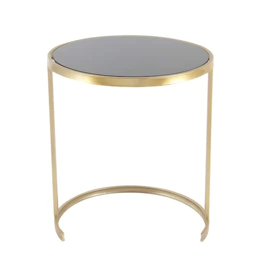 Contemporary Metal Accent Table Set Gold 9 Contemporary Metal Accent Table Set Gold - Image 7