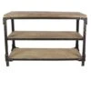 4ft. Brown Industrial Wood Console Table -Michaels Decor Sale D305344S 1