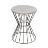 18'' Grey Iron Farmhouse Stool -Michaels Decor Sale D305383S 1