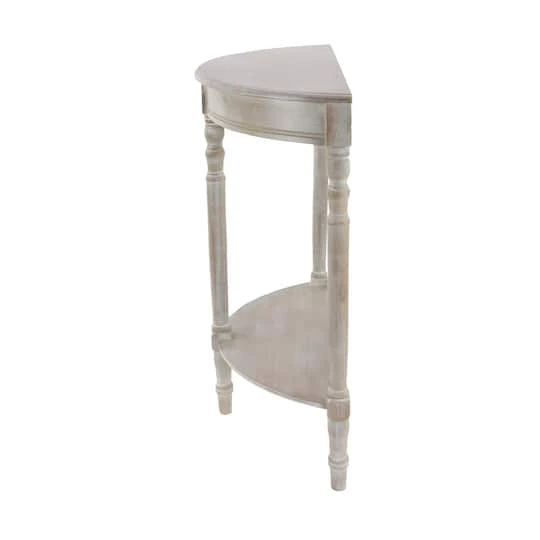 Light Brown Traditional Wood Console Table 5 Light Brown Traditional Wood Console Table - Image 3