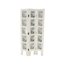 White Wood Farmhouse Room Divider Screen -Michaels Decor Sale D305440S 2