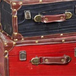 Multicolor Wood Farmhouse Trunk Set -Michaels Decor Sale D305479S 4