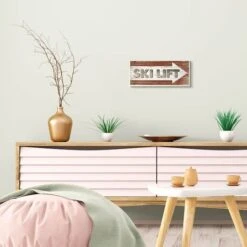 Stupell Industries Rustic Ski Lift Wooden Wall Plaque -Michaels Decor Sale D313278S 2