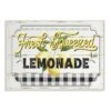 Stupell Industries White, Black, & Yellow Rustic Fresh Squeezed Lemonade Wall Plaque -Michaels Decor Sale D313299S 1