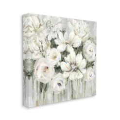 Stupell Industries Abstract White Floral Bouquet With Greenery Wall Accent -Michaels Decor Sale D313944S 1 1