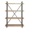 Brown Wood & Metal Industrial Shelving Unit -Michaels Decor Sale D317195S 1