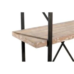 Brown Wood & Metal Industrial Shelving Unit -Michaels Decor Sale D317195S 4