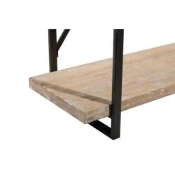 Brown Wood & Metal Industrial Shelving Unit -Michaels Decor Sale D317195S 5