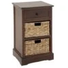 28" Brown Traditional Wood Storage Unit -Michaels Decor Sale D317201S 1